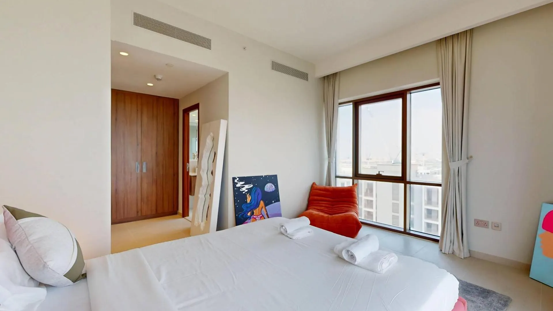 Stylish And Chic 2Br Apartment In Dubai Creek Harbour